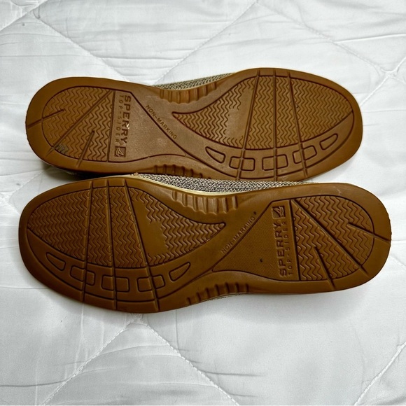 Sperry Top-Sider Womens Leather Textile Boat Shoes Loafers Sz US 6 M - Picture 5 of 8